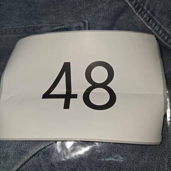 Mod Ref Denim Jumpsuit Coverall Womens Medium Blue Streetwear Skater Gorpcore - Picture 13 of 14